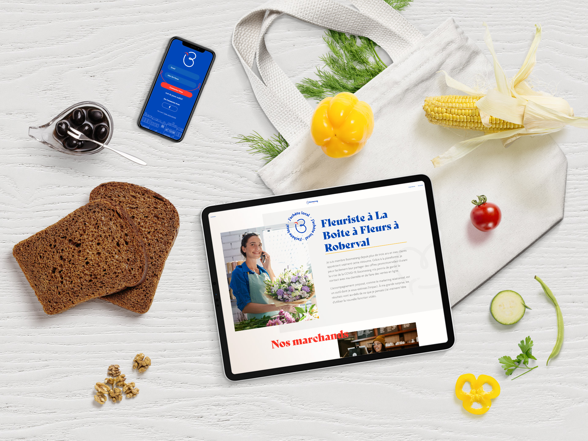 Ipad and phone mockups utilization